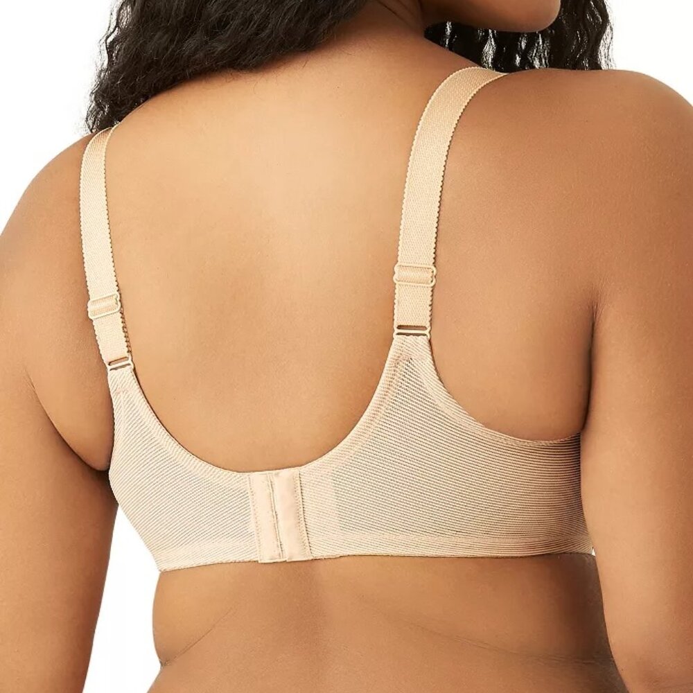 NWT Wacoal Visual Effects Unlined Underwire Minimizer Bra Nude 40D - Picture 3 of 4